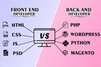 develop mechanic website, car repair, automobiles, handyman, car part website