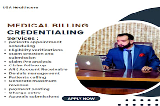 medical billing for professional and institutional service across all specialty