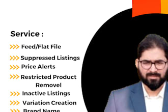 let me help you to fix your amazon listings issues and errors
