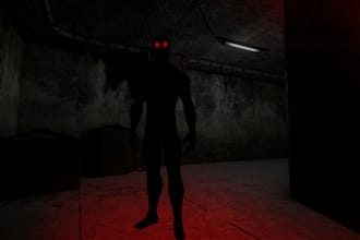 create roblox horror game,  jump scare and survival game