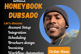 setup honeybook, honeybook automation, dubsado crm setup, gohighlevel workflow