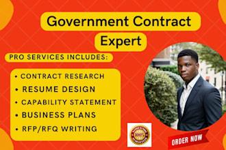 write winning government contract bids, rfp, rfq responses, grant writing