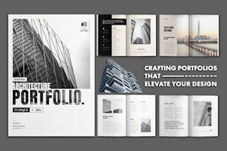 design your architecture portfolio or presentation