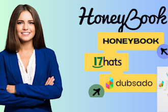 setup honeybook automations dubsado workflow crm, project management