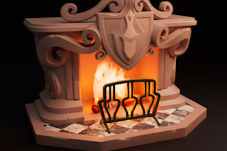 do 3d modeling, texturing, lighting and rendering in blender and maya