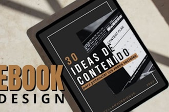 design professional PDF, ebook, workbook for your brand