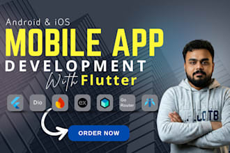 do android app development ios app development flutter developer with admob