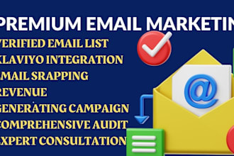 setup email marketing campaign klaviyo flows in mailchimp and email automation