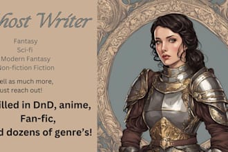 ghost write unique stories for you