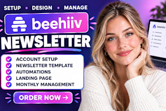 setup beehiiv newsletter template beehive landing page beehiiv automation