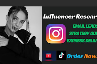 research instagram influencers, ugc creators, targets or blogger