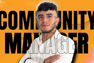 be your community manager in english or spanish