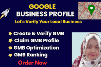 verify claim and optimize google my business profile