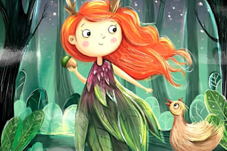 design children story book illustration children story book covers