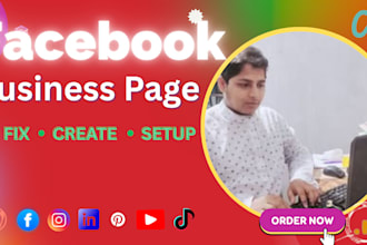 facebook business page setup with SEO touch