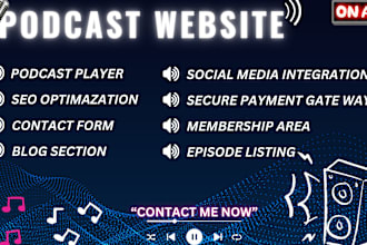 podcast website wordpress podcast website redesign podcast landing page