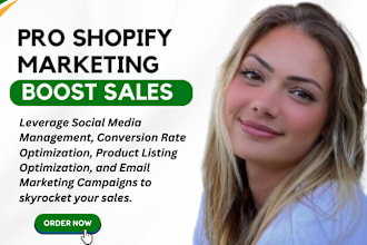 do complete shopify marketing,setup klaviyo sales funnel to boost shopify sales