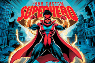 create a custom unique superhero for you