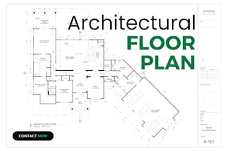 draft architectural floor plan, house plans in autocad 2d for building permit