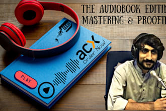 do all types of audio editing for your audiobook