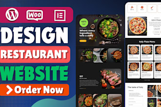 create your restaurant website with online order and reservation