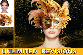 do quick adobe photoshop manipulation and image compositing