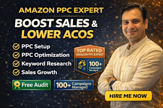 setup and optimize amazon PPC campaigns to boost fba sales and reduce acos