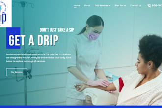 iv therapy website, iv hydration website, mobile iv hydration website