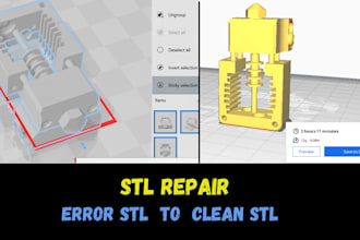 do stl repair for 3d printing