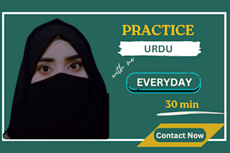 be your urdu teacher, will teach you urdu reading, urdu writing, urdu speaking