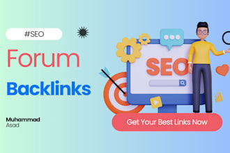 create high quality mix forum backlinks for your website