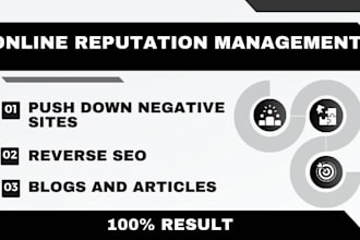 gmb pro online ghl reputation management ORM SEO services negative listing