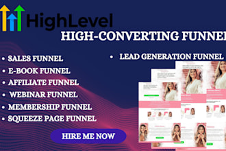 setup gohighlevel funnel, gohighlevel website design, gohighlevel expert, ghl