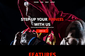 build a landing page