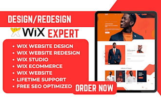 build wix website design website redesign wix website development ecommerce SEO
