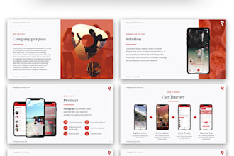 design a powerpoint presentation and pitch decks