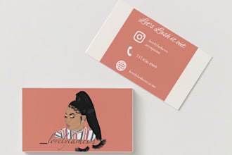 create a business card that compliments your company