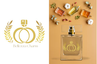 design a luxury perfume logo