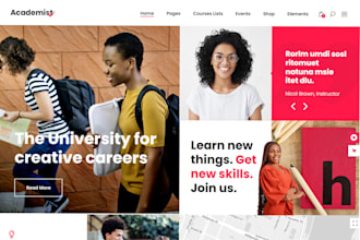 create learndash wordpress or tutor lms elearning membership lms website