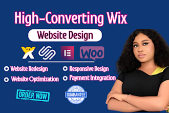 build wix website redesign wix online store wix landing page wix website design