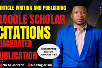 write ai content free research article and backdate citation on google scholar