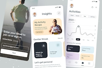 develop health tracking app, nutrition app, health monitoring app, fitness app