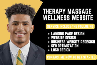 therapy massage website counseling website therapy website massage spa website