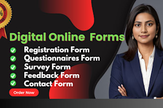 create google forms, online survey forms, and questionnaires