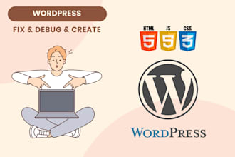 convert design, figma to responsive wordpress responsive webpage