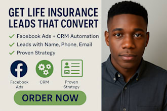 provide life insurance, medicare, and final expense leads using facebook ads