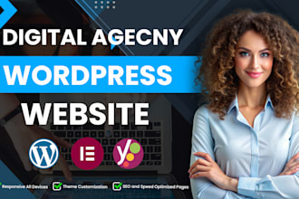 develop a custom wordpress website for digital marketing or smma agencies