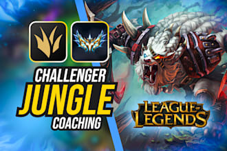 be your challenger league of legends jungle coach