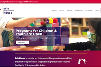design nonprofit ngo charity donation website