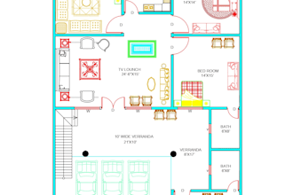 draw 2d house design